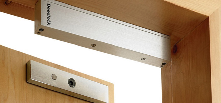 Magnetic lock installation Lake Mathews